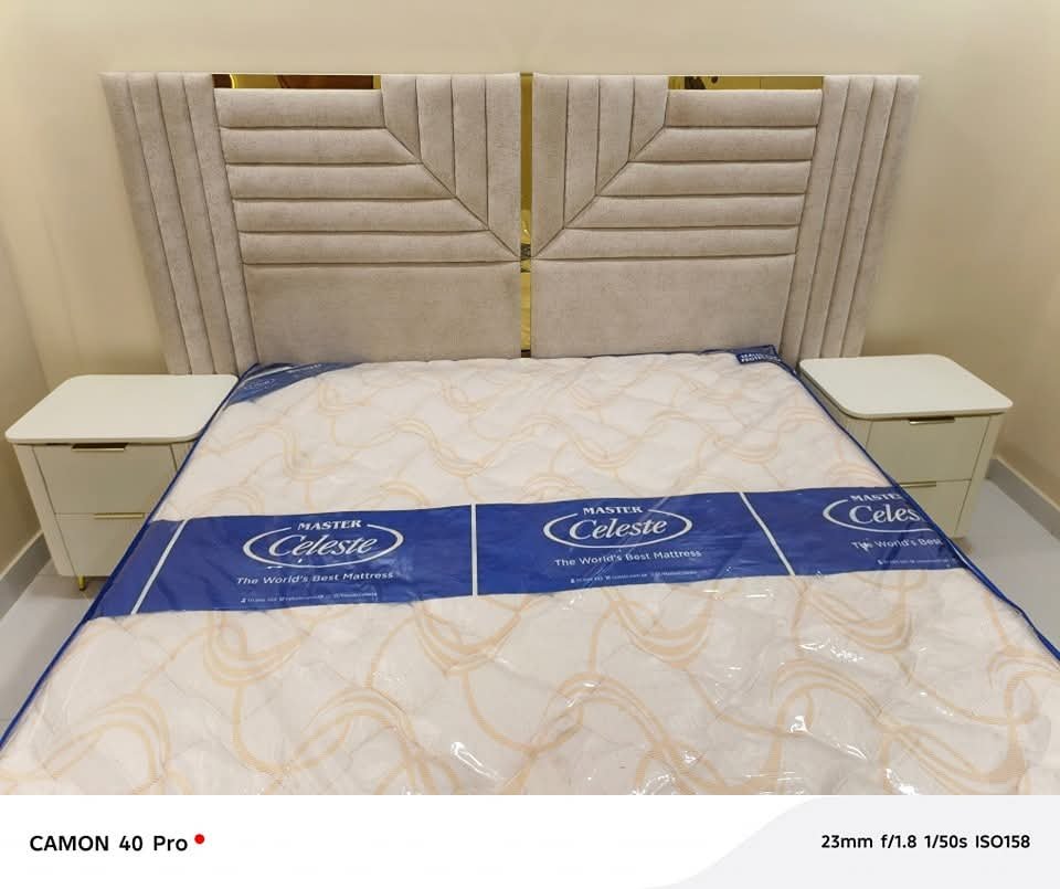 Geometric Chevron Bed